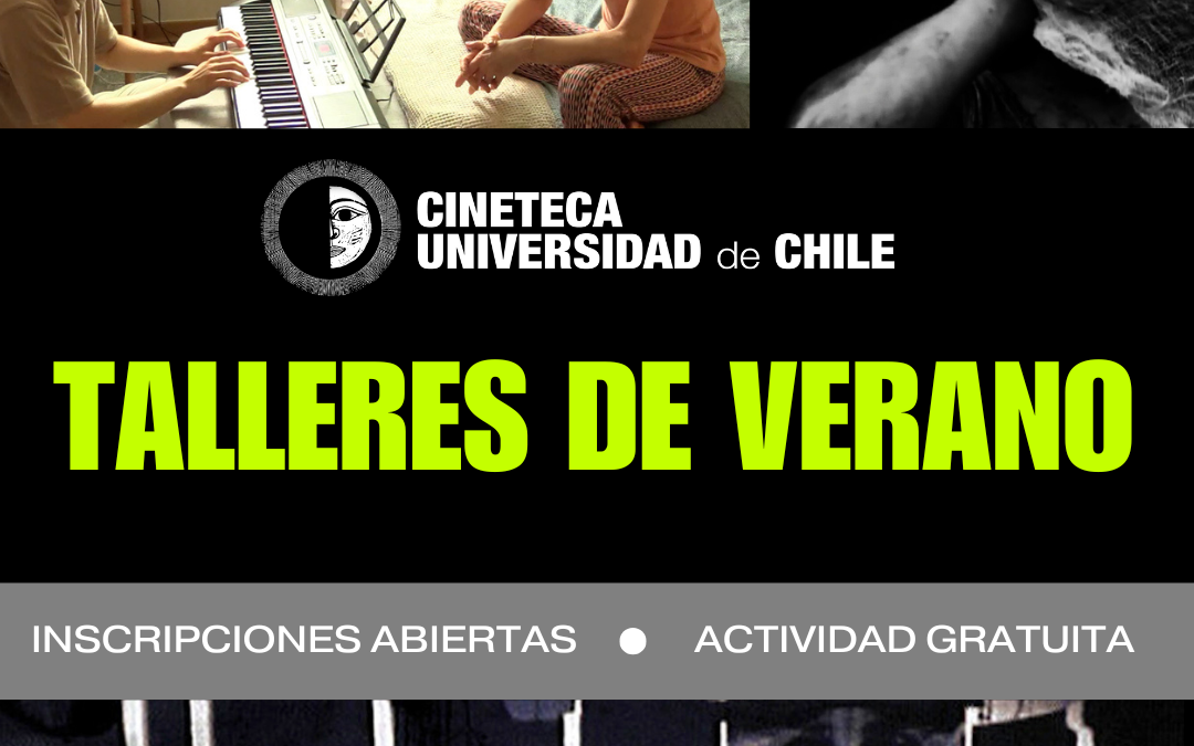 Talleres de Verano gratuitos para jóvenes desde la Cineteca UChile