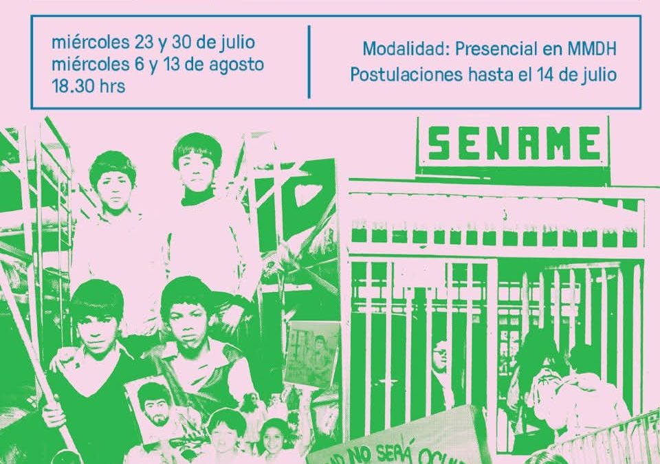 Taller periodístico en el Museo de la Memoria: “Cómo investigar la vulneración de derechos en la infancia”